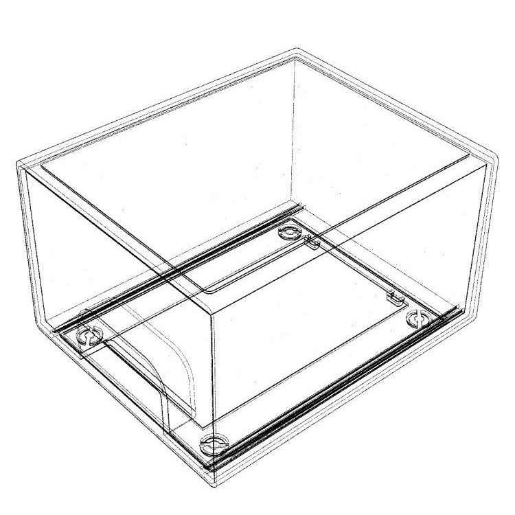Clear Stackable Storage Drawers (Set)