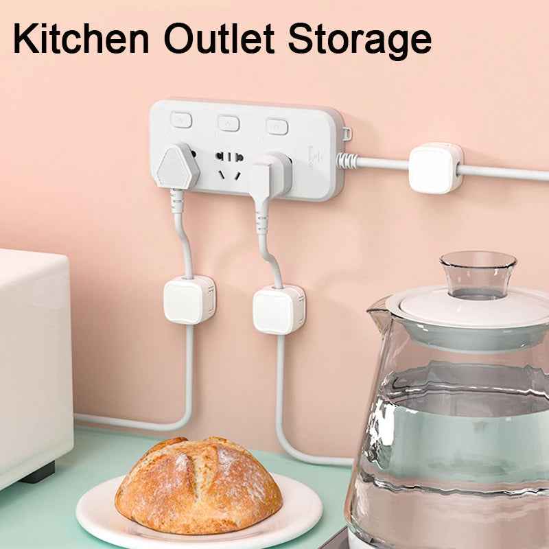 Magnetic Under-Desk Cable Organizer
