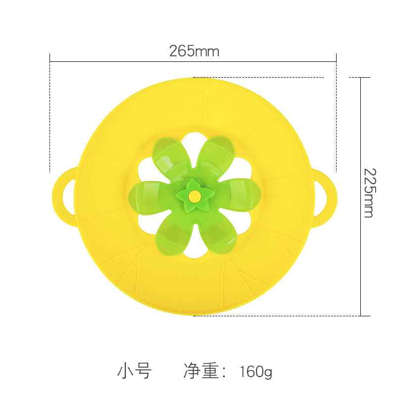 Silicone Spill-Proof Pot Lid Cover