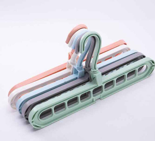 9-hole Clothes Hanger Organizer Space Saving Hanger