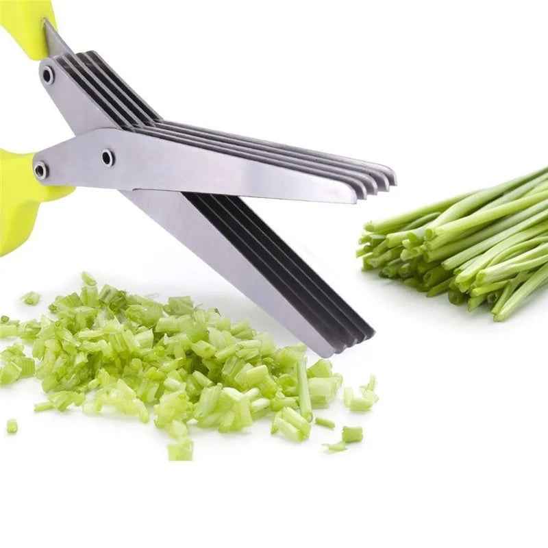 Multi-Layer Herb & Vegetable Scissors