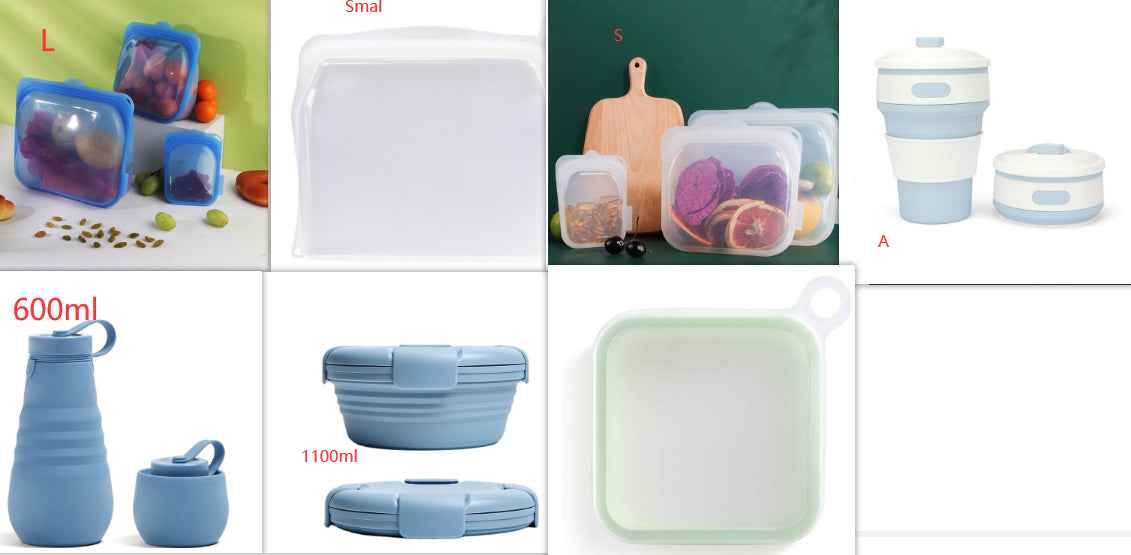 Silicone Sandwich & Bento Lunch Box