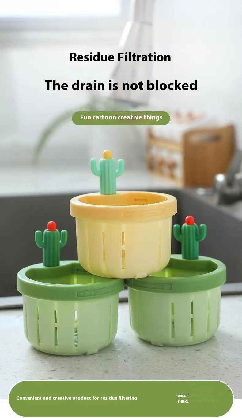 Cactus Sink Strainer & Waste Collector