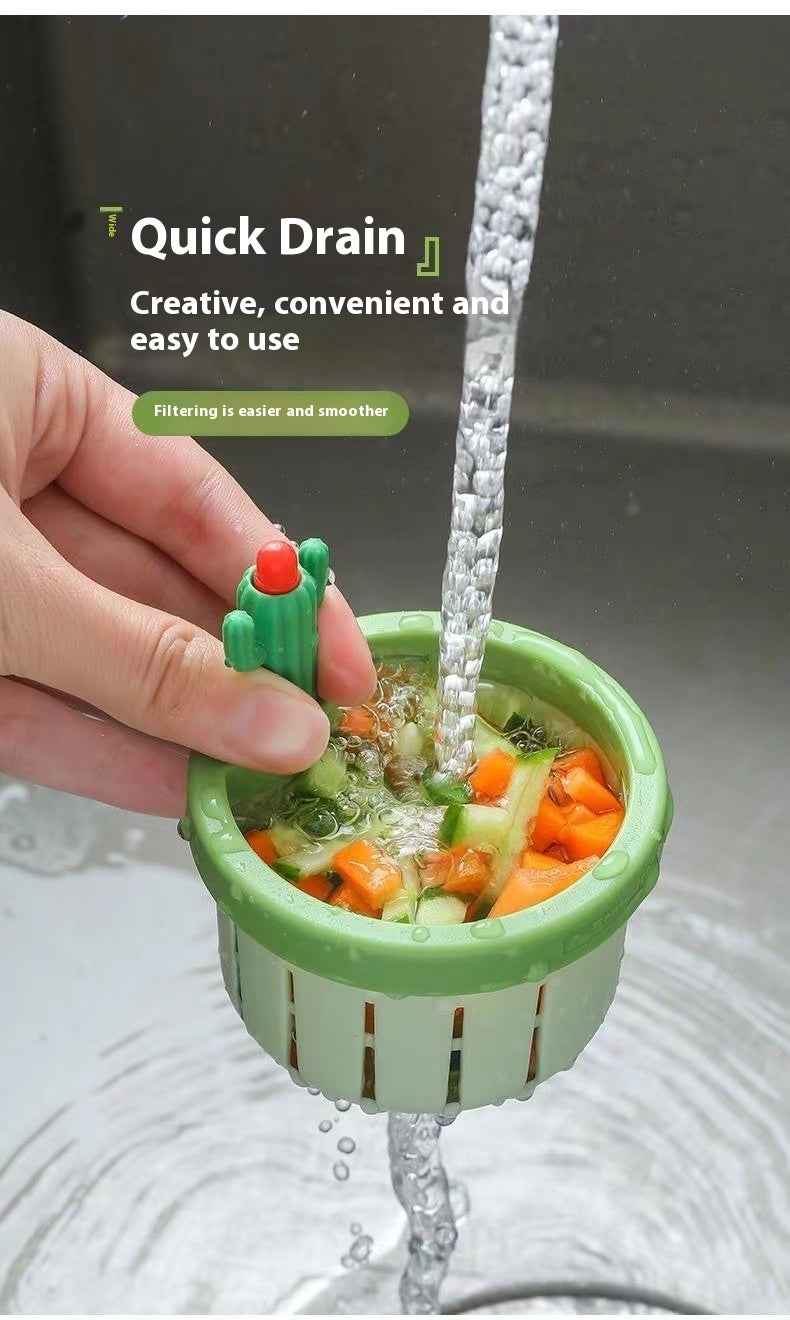 Cactus Sink Strainer & Waste Collector