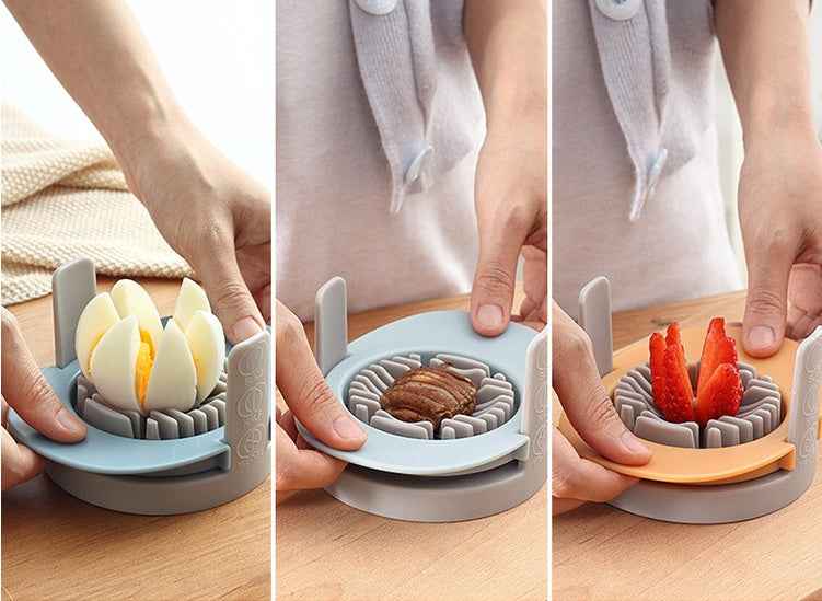 Manual Egg Slicer & Cutter