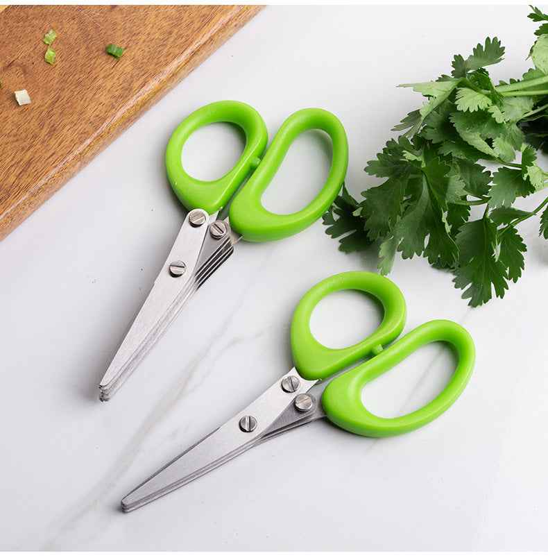 Multi-Layer Herb & Vegetable Scissors