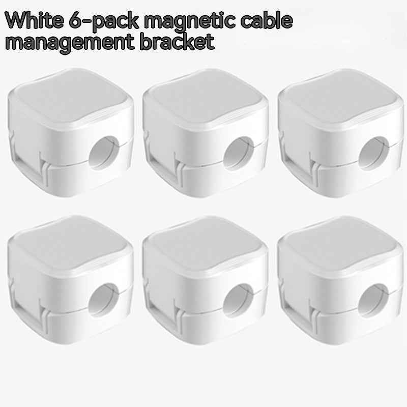 Magnetic Under-Desk Cable Organizer