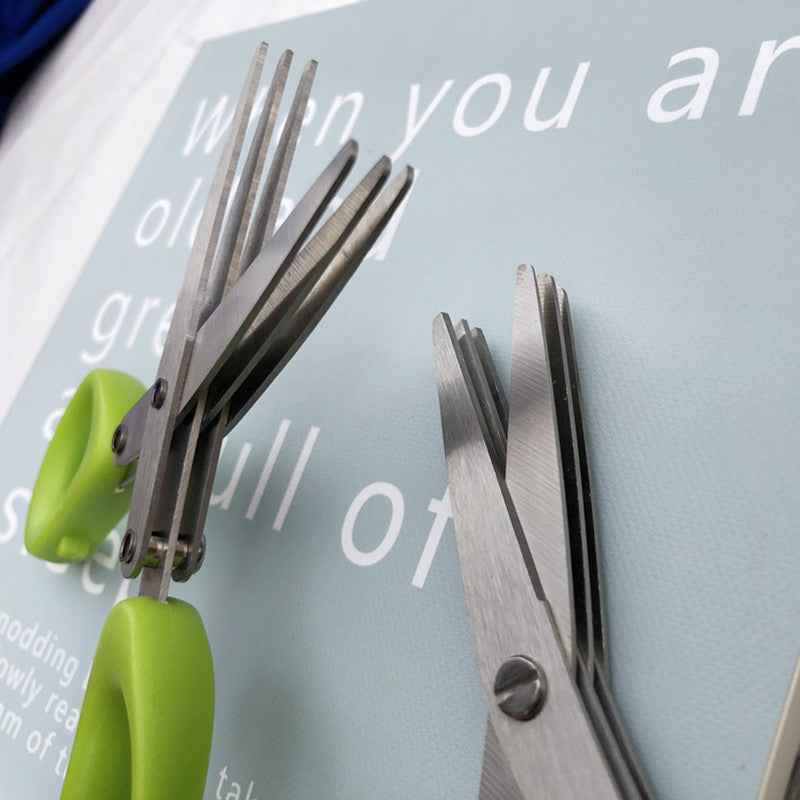 Multi-Layer Herb & Vegetable Scissors