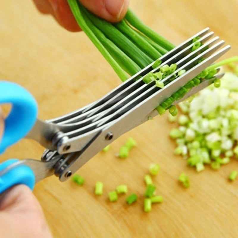 Multi-Layer Herb & Vegetable Scissors