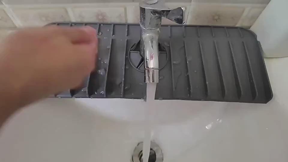 The Tap Is Lined Against Splashing